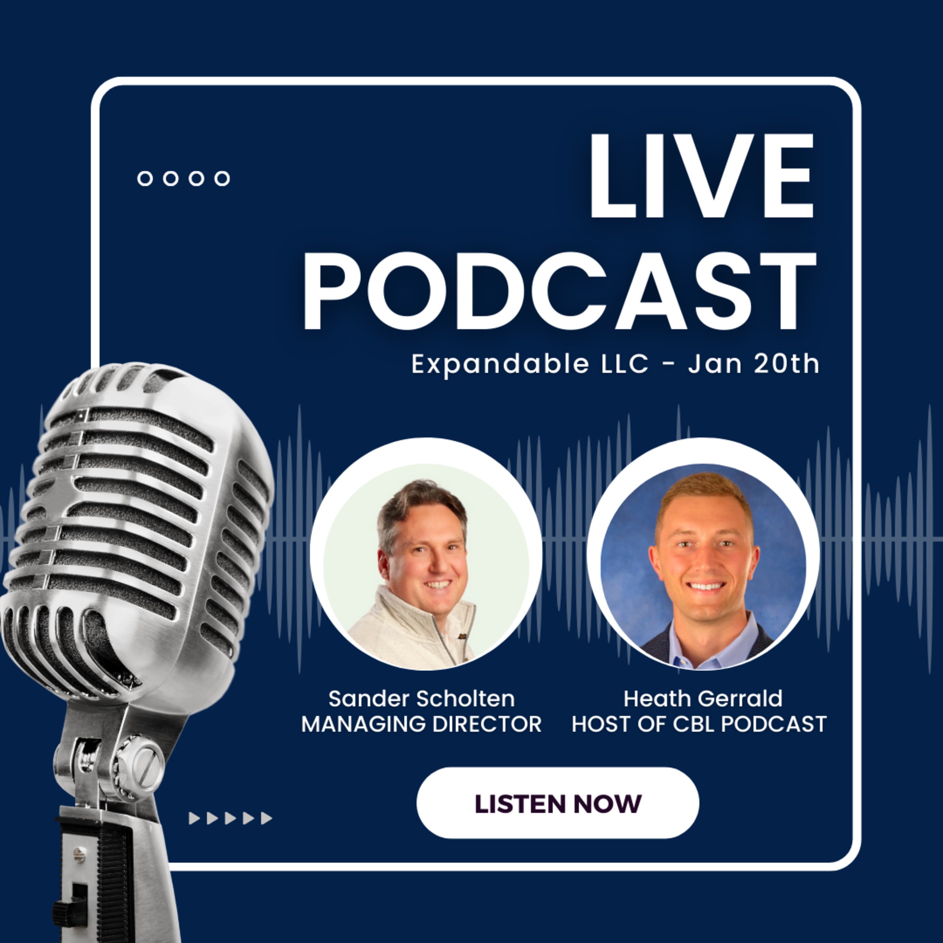 Sander Scholten: Breaking into the American market with Expandable LLC | EP 3